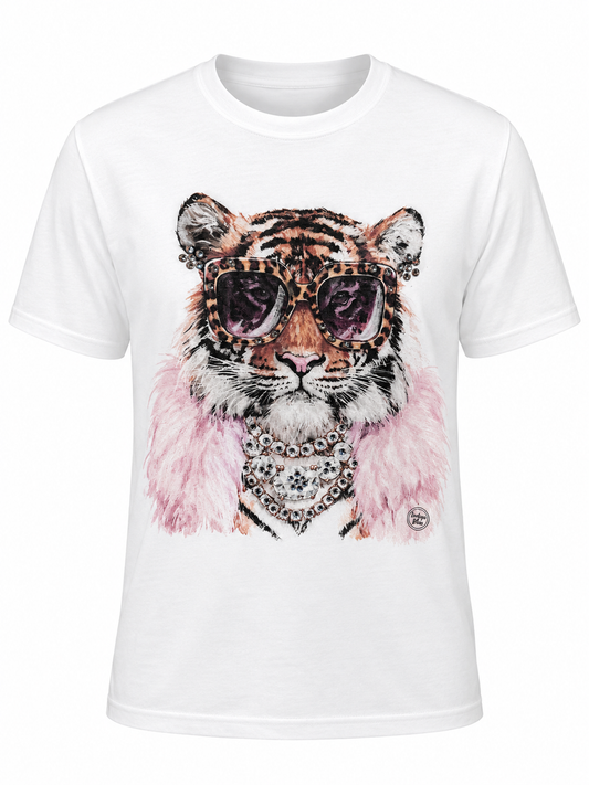 Indigo Blue - Too Glam to Growl Top *Preorder*