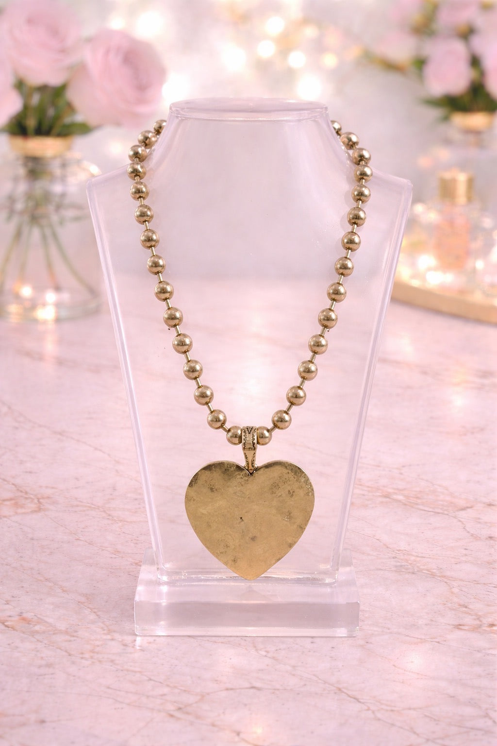 Gold Heart Necklace