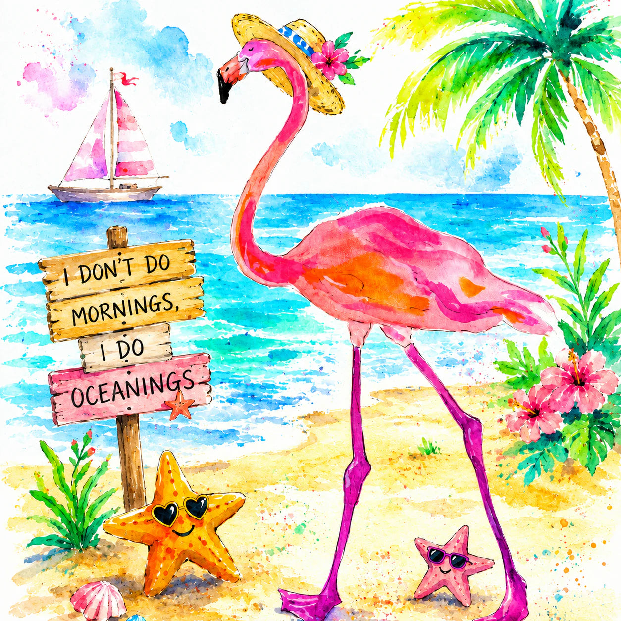 Indigo Blue - Oceanings Over Mornings Top *Preorder*