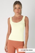 Diane Clean Line Sweet Heart Tank Butter Cream