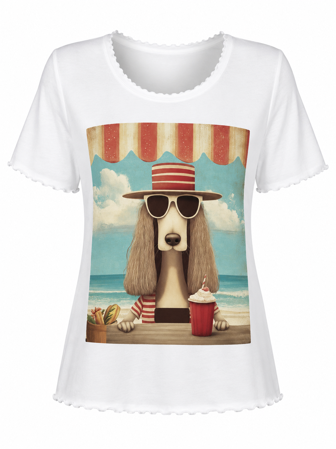 Indigo Blue - Dog Days of Summer Top *Preorder*