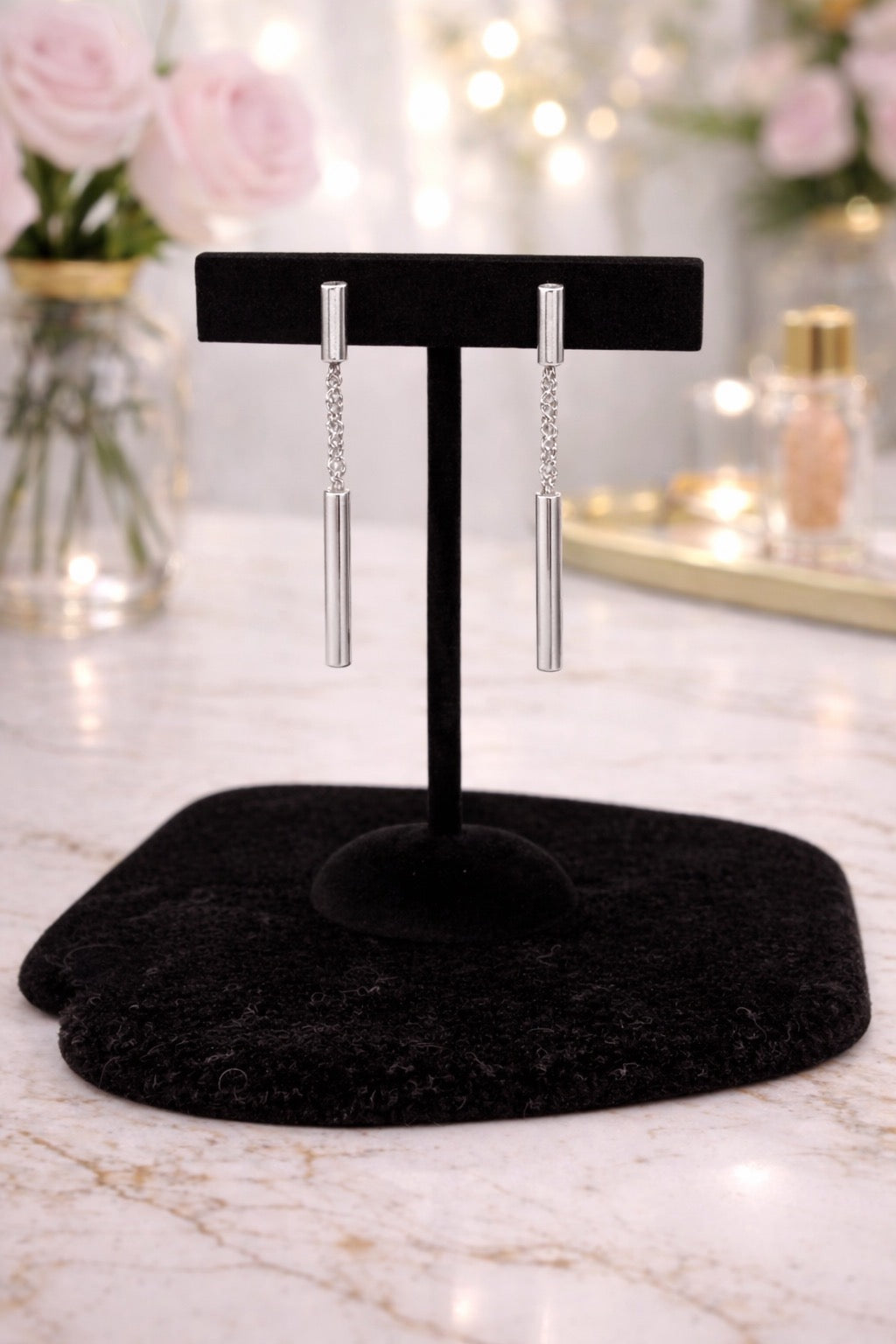 Sterling Silver Drop Earrings