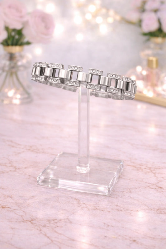 Crystal Silver Bracelet