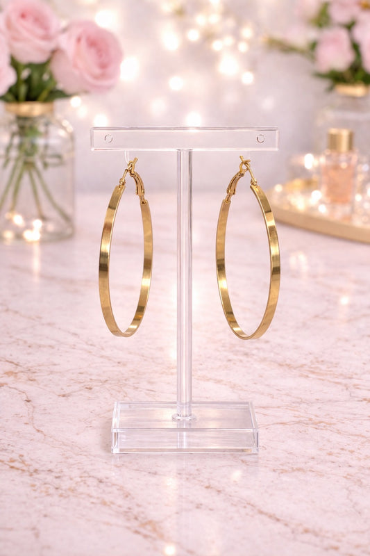 Gold Hoop Earrings