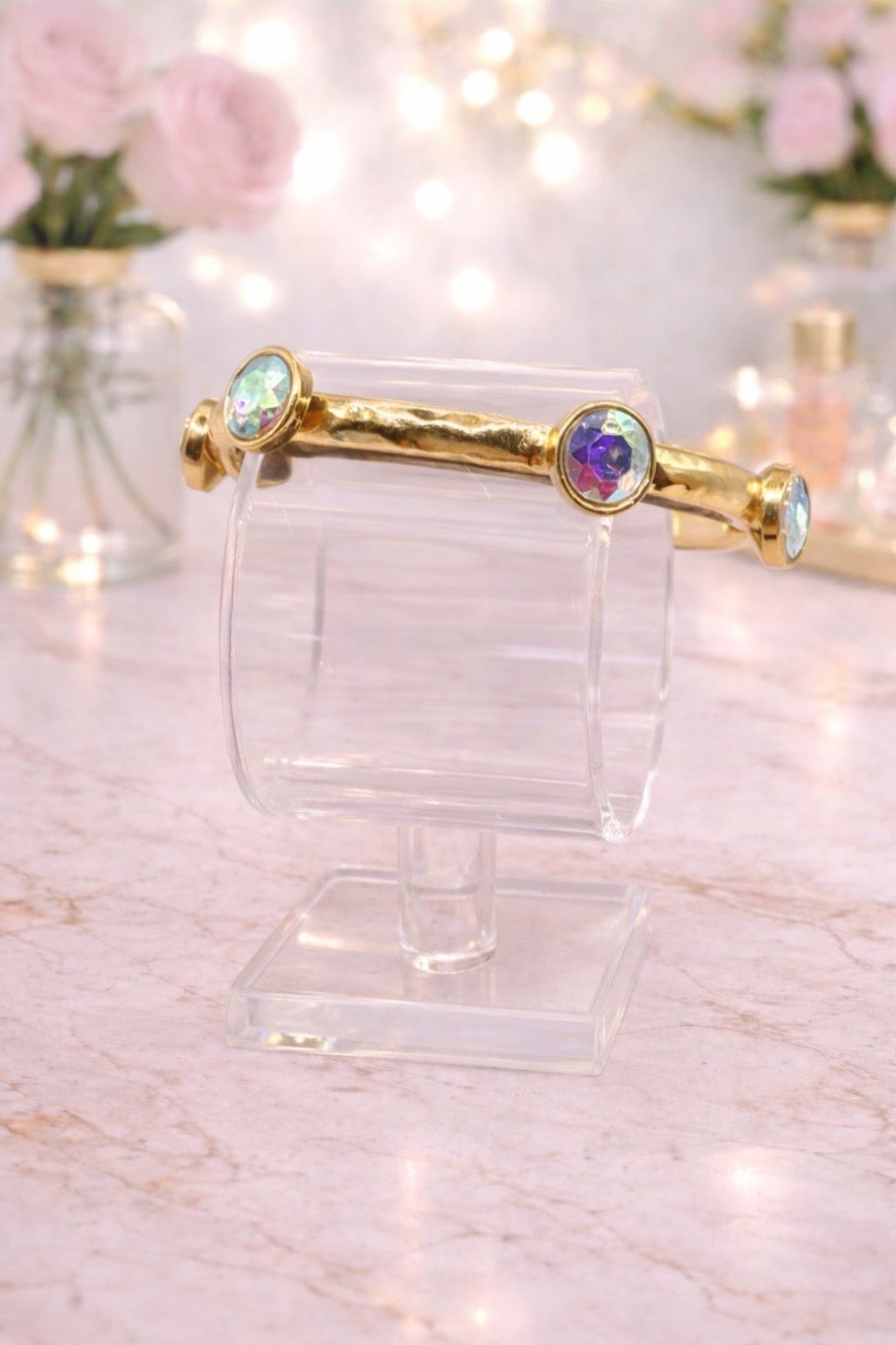 Foiled Gold AB Bracelet