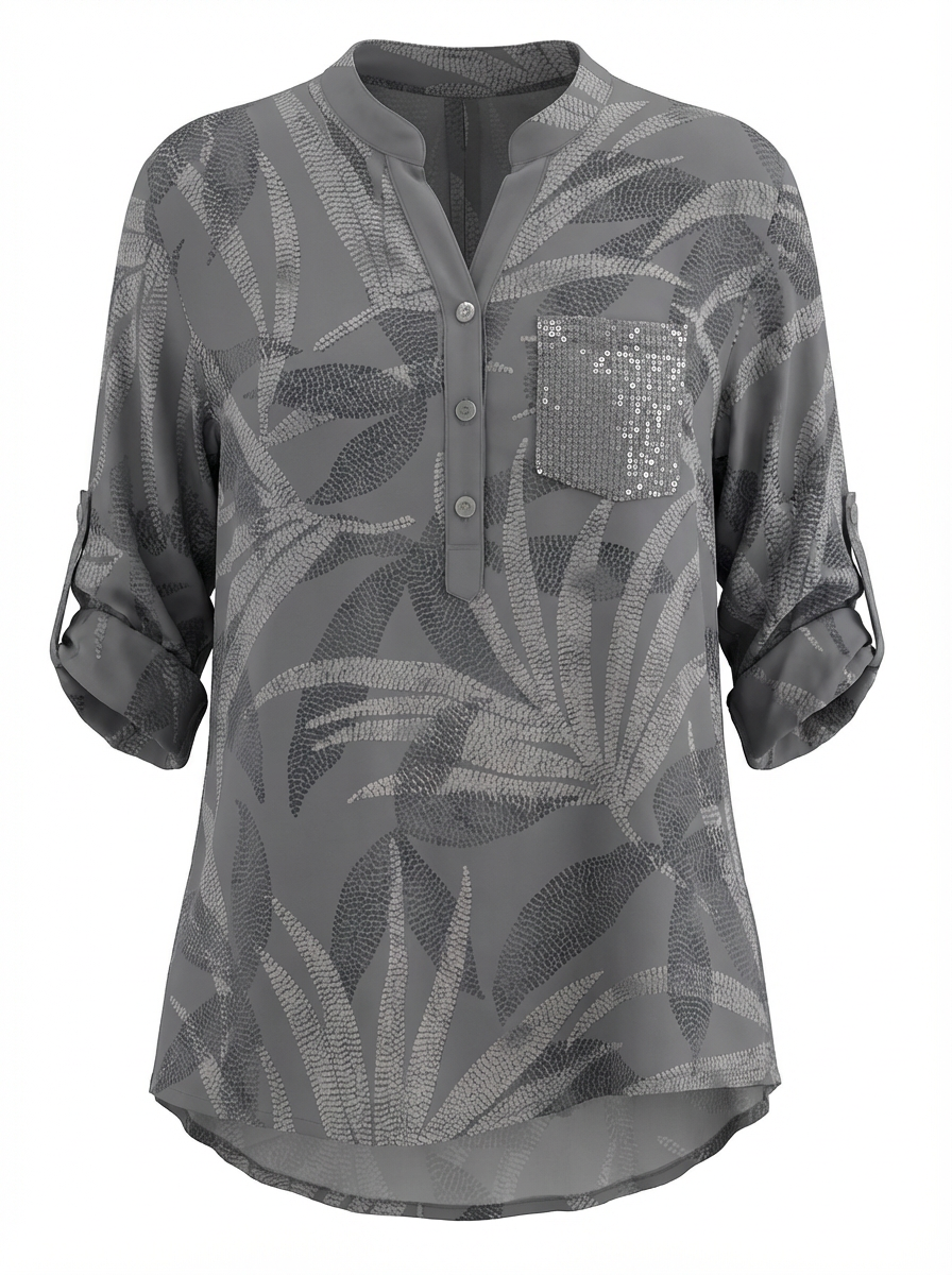Paloma Grey Palm Top