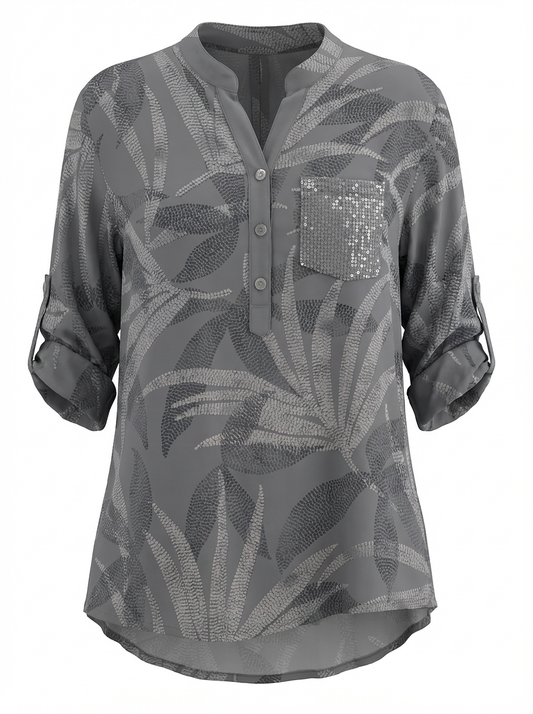 Paloma Grey Palm Top