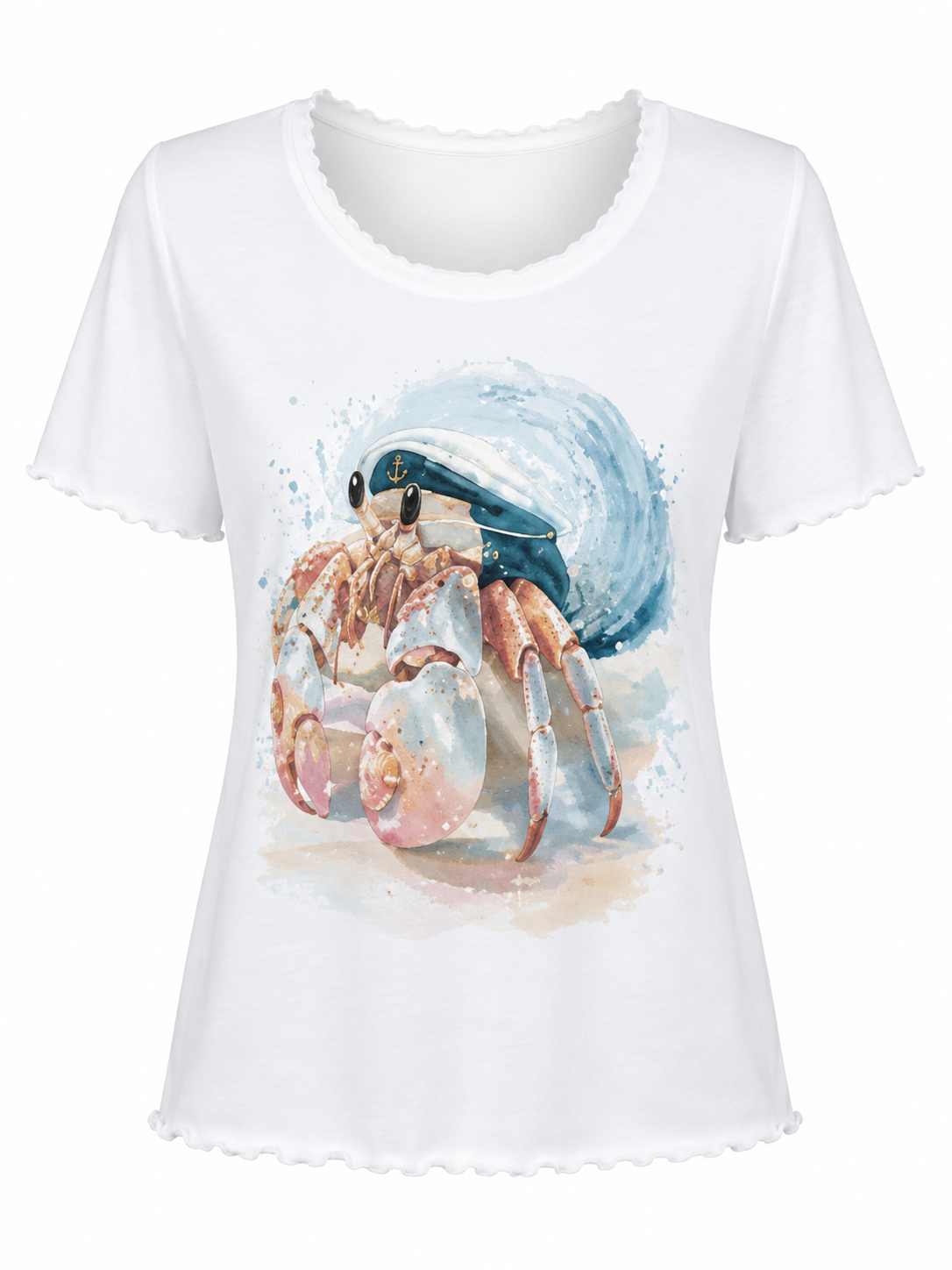 Indigo Blue - Hermit Crab Vibes Top *Preorder*