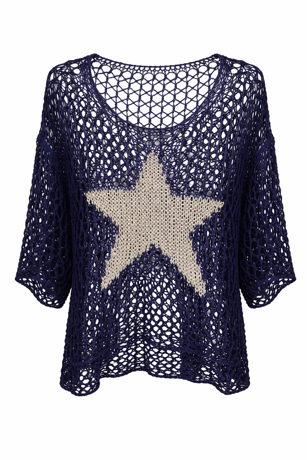 Starla Navy with Silver Star Top