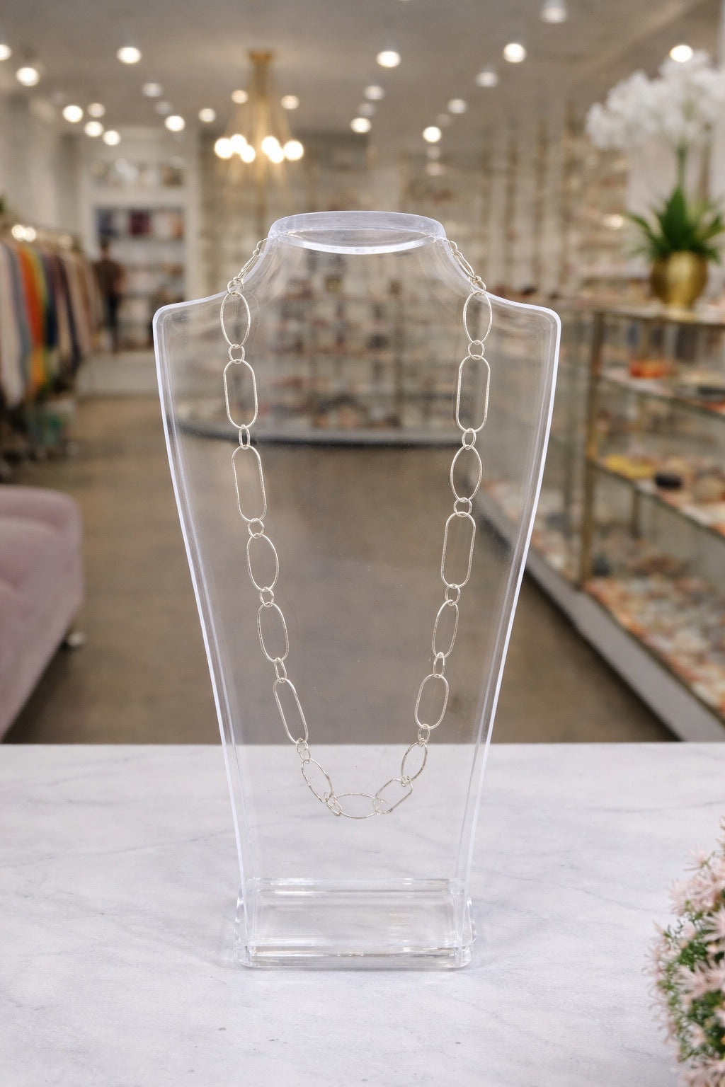 Silver Chain Necklace