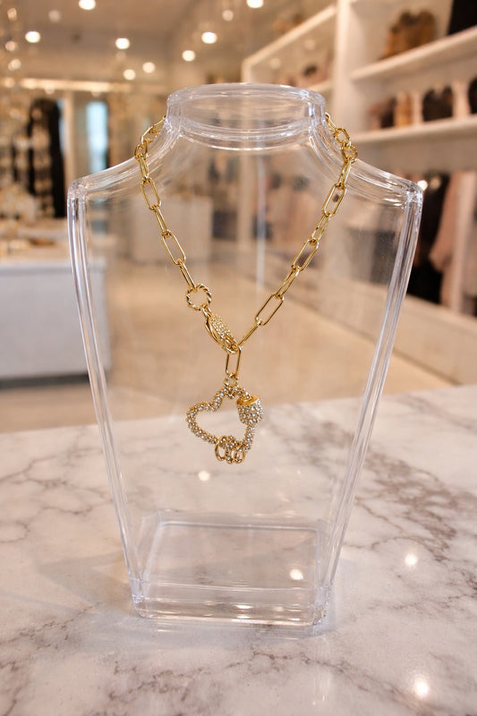 Gold Heart Necklace