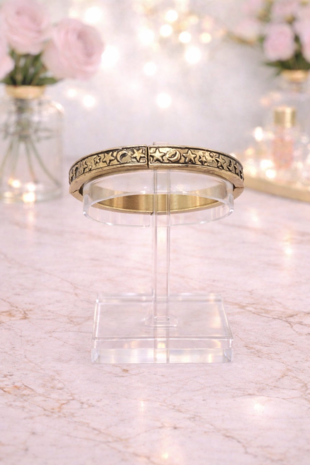 Sun and Moon Gold Bracelet