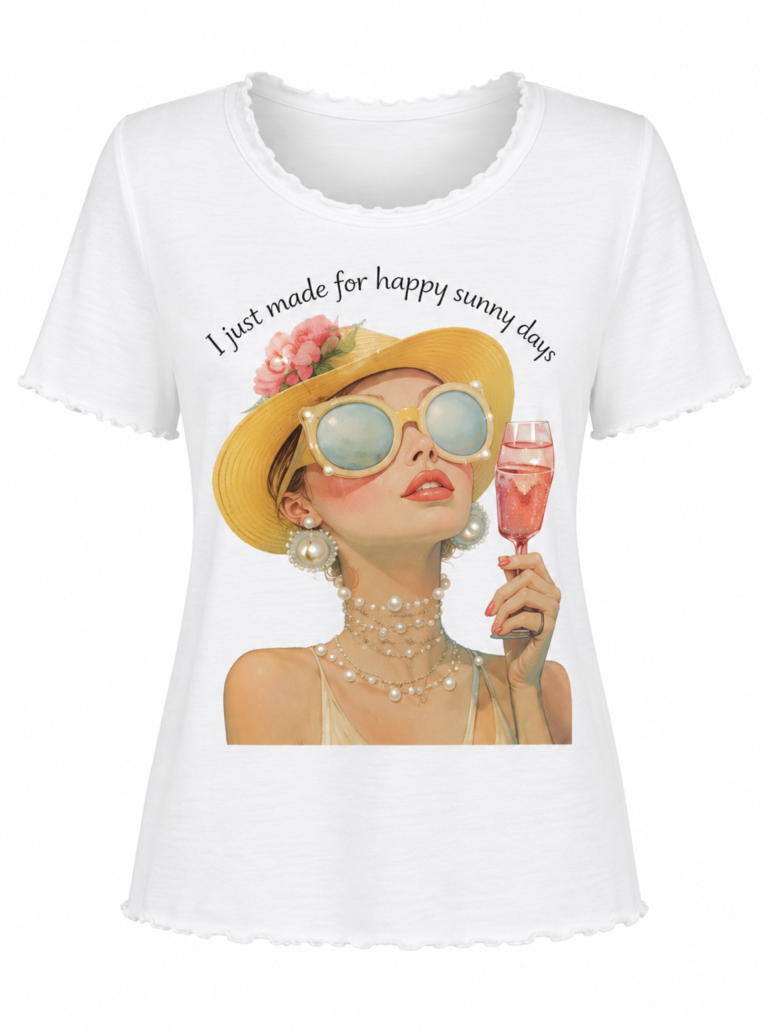 Indigo Blue - Made for Happy Sunny Days Top *Preorder*