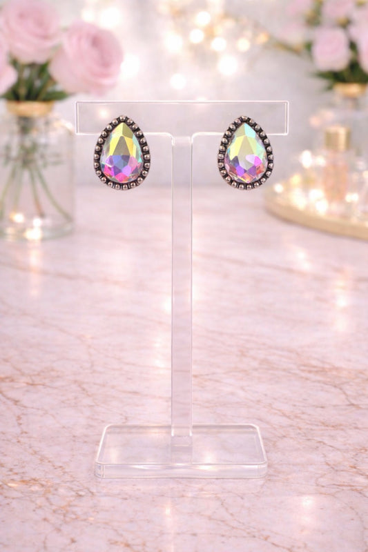 AB Teardrop Earrings