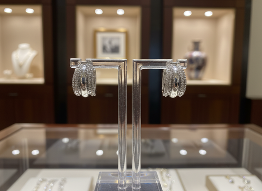 Silver Hoop Earrings