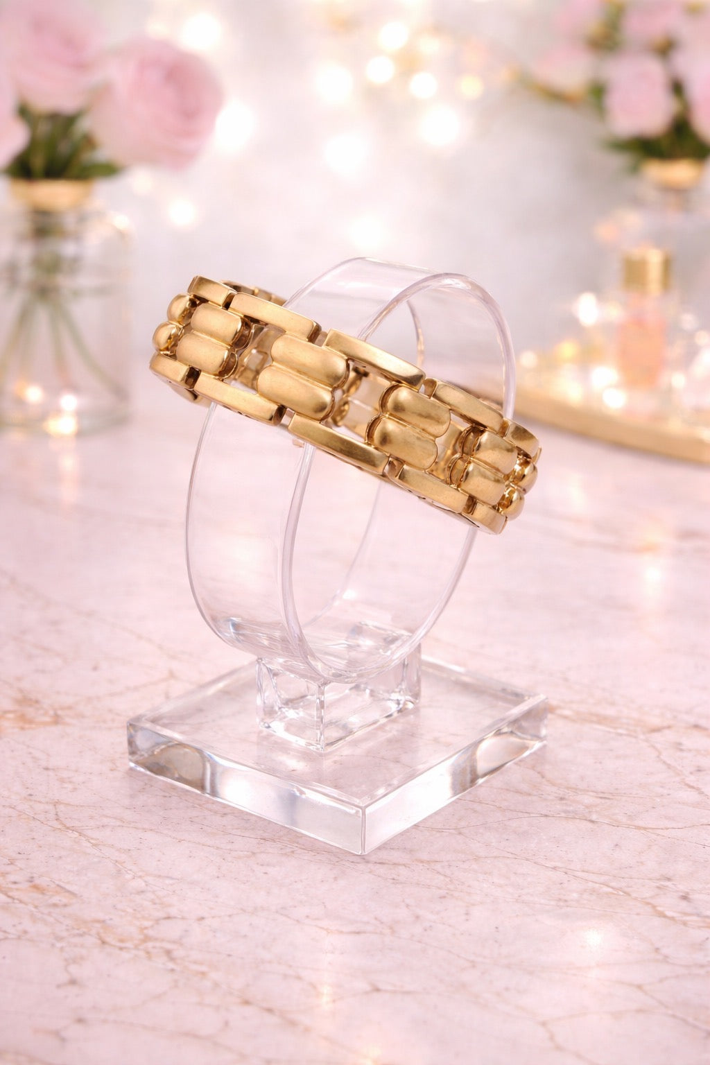 Gold Link Bracelet
