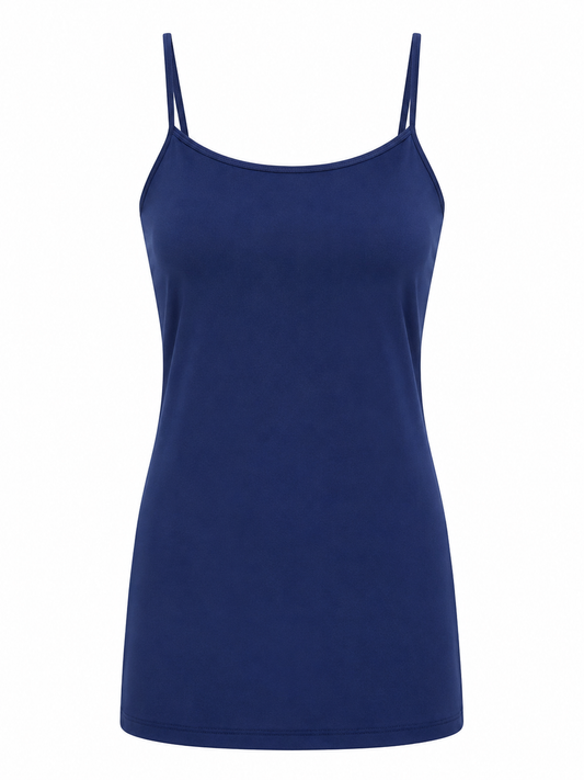 Ava Essential Cami Top O/S - Cobalt