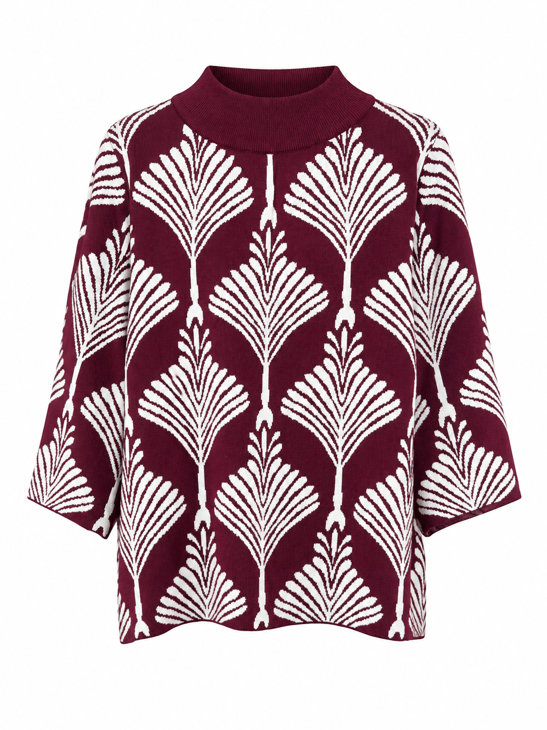 Fernanda Art Deco Sweater Black