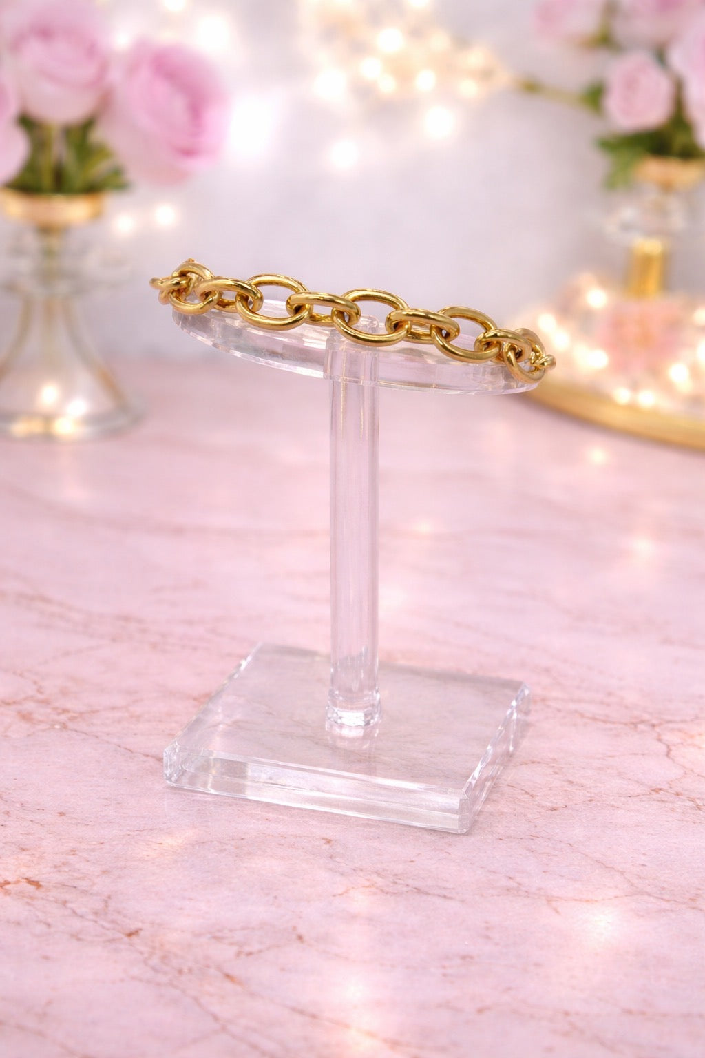 Gold Chain Bracelet