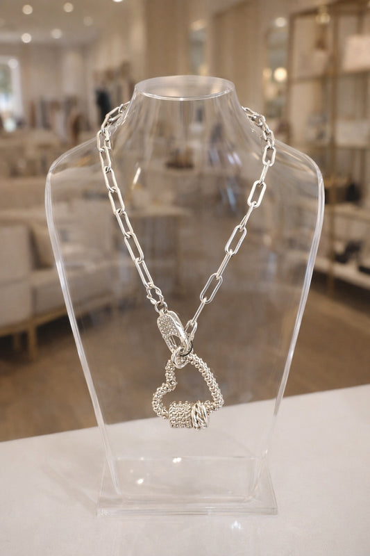 Silver Heart Necklace
