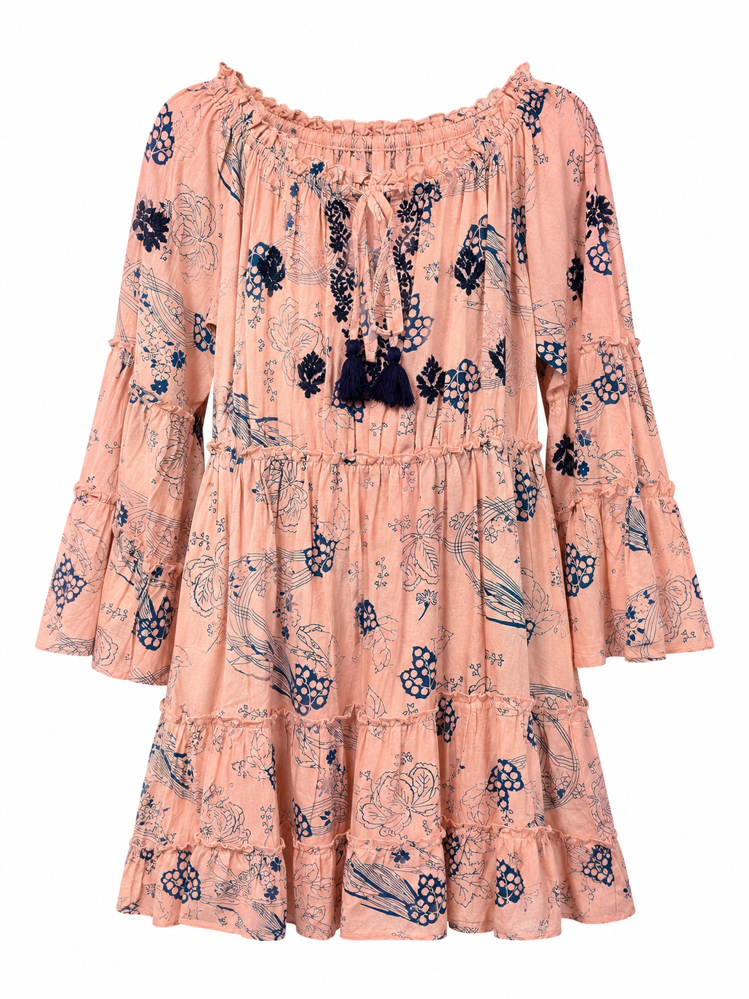 Sophia Pink and Blue Dress O/S