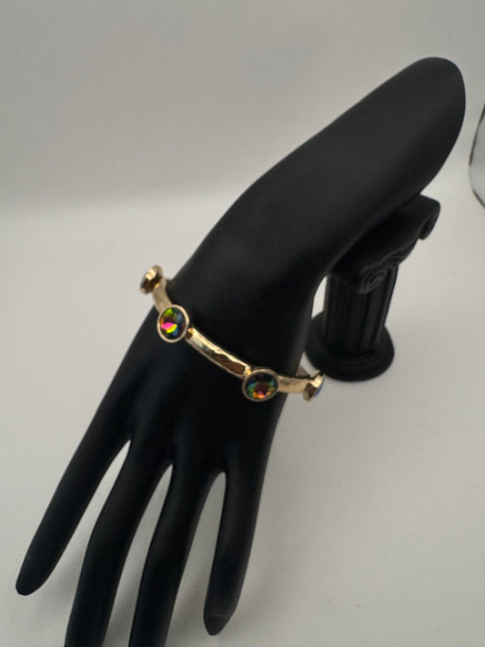Volcano Foiled Gold Bracelet