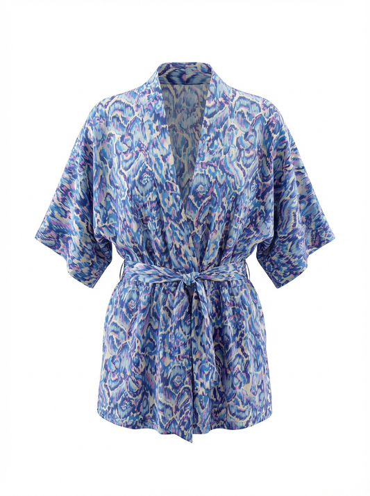 Jumper - Blue & Pink Short Jumper - Small