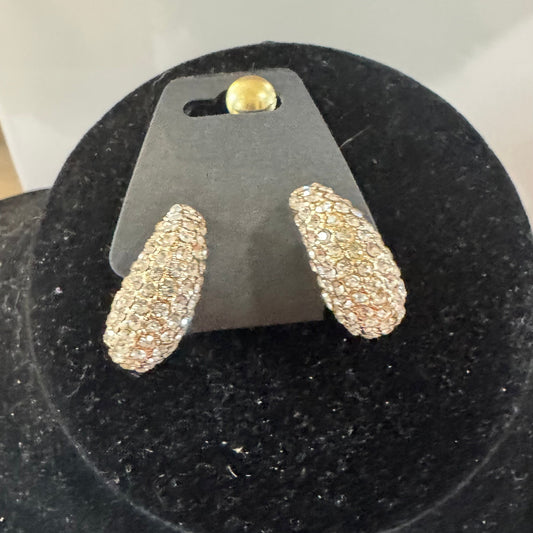 E47 Large Cuff Crystal Earrings