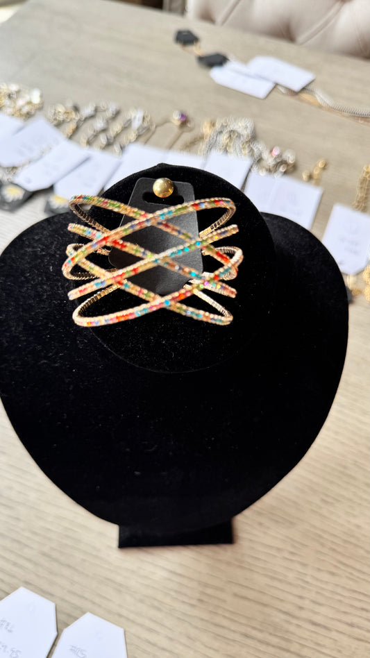B26 Multicolor Crystal Bracelet