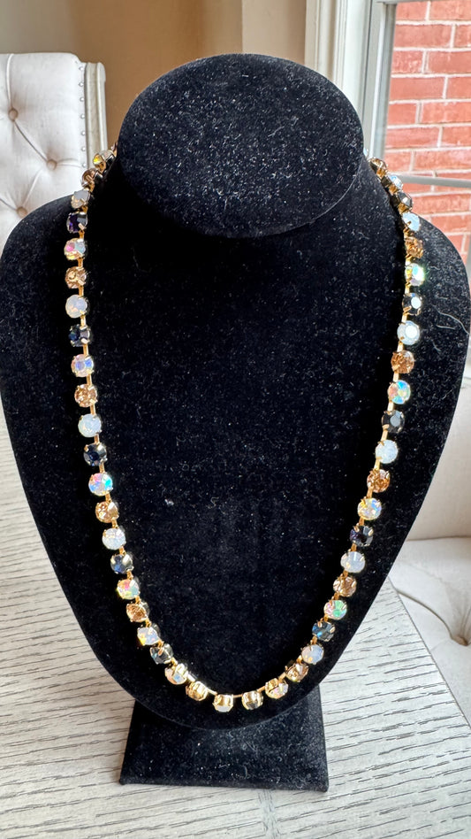 N14 Multi Stone Necklace