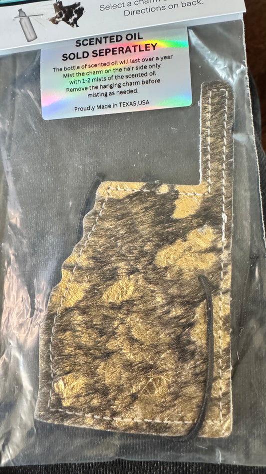 Oklahoma Car Freshener Charm