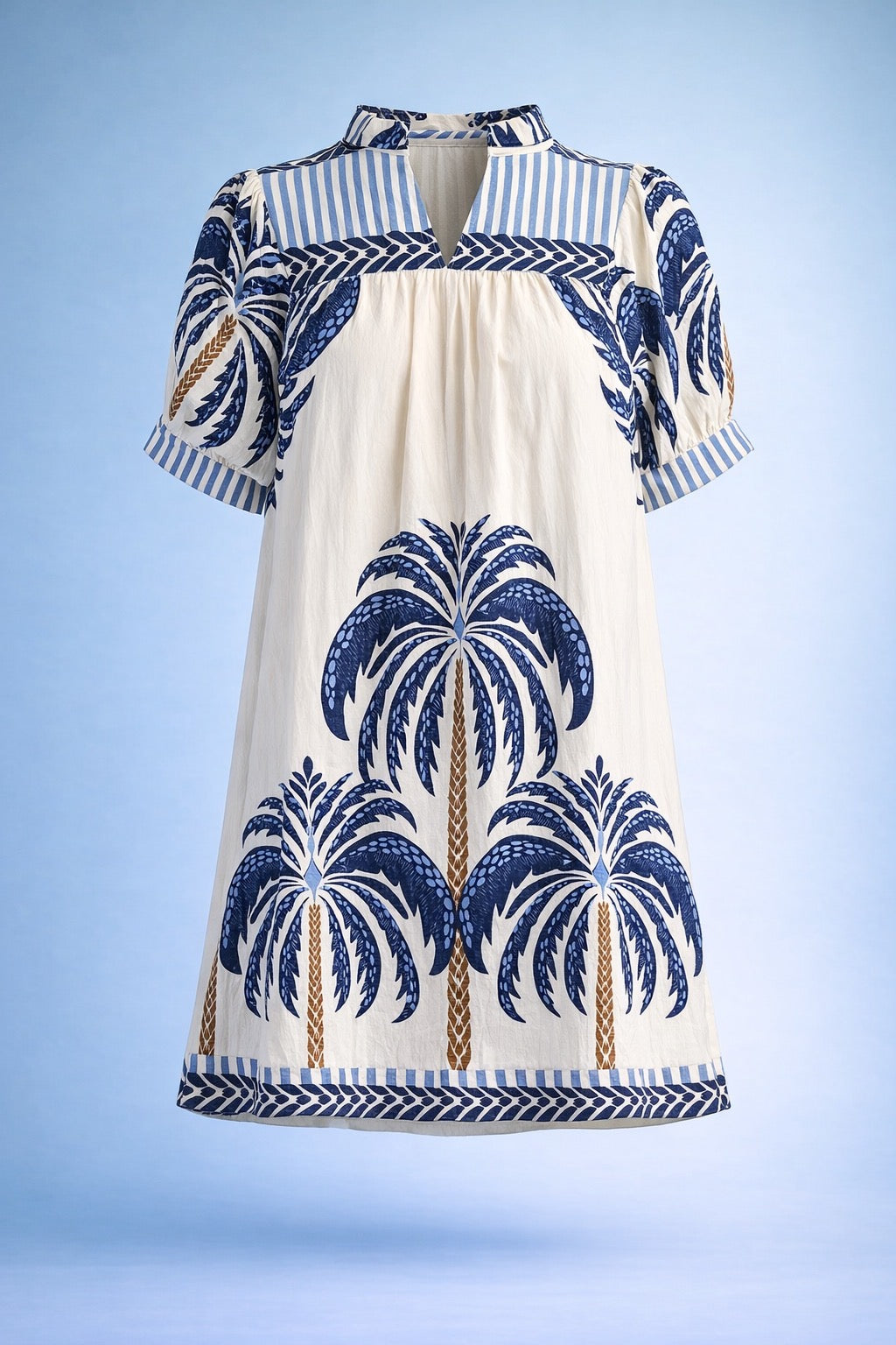 Vesper Palm Tree Dress