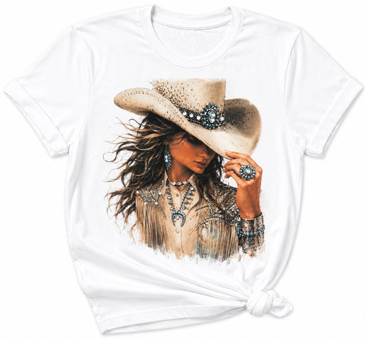 Indigo Blue - Queen of the Corral Top *Preorder*