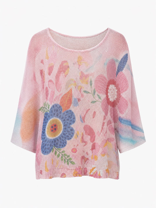 Citia Bloom Mesh Top Soft Blossom O/S