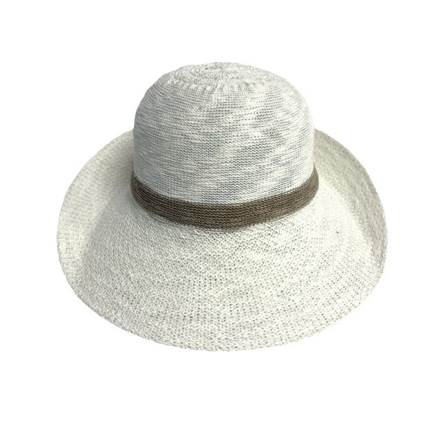 Shihreen Annabelle Sun Hat - White
