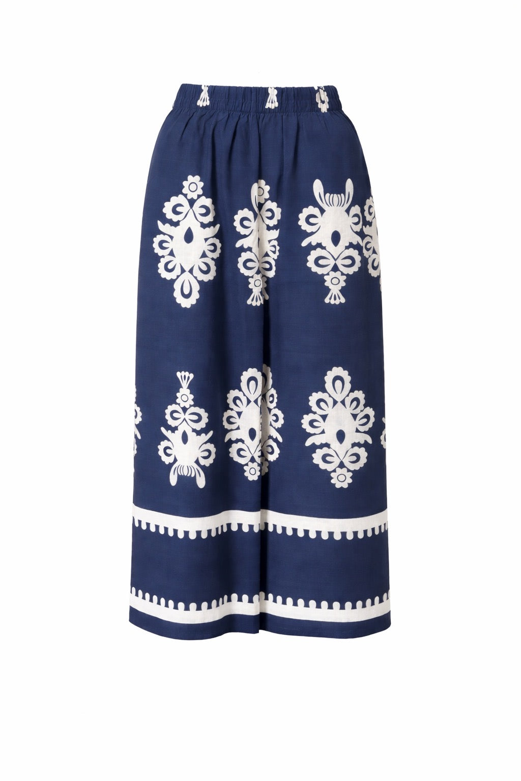 Roxy Navy Boho Printed Pants