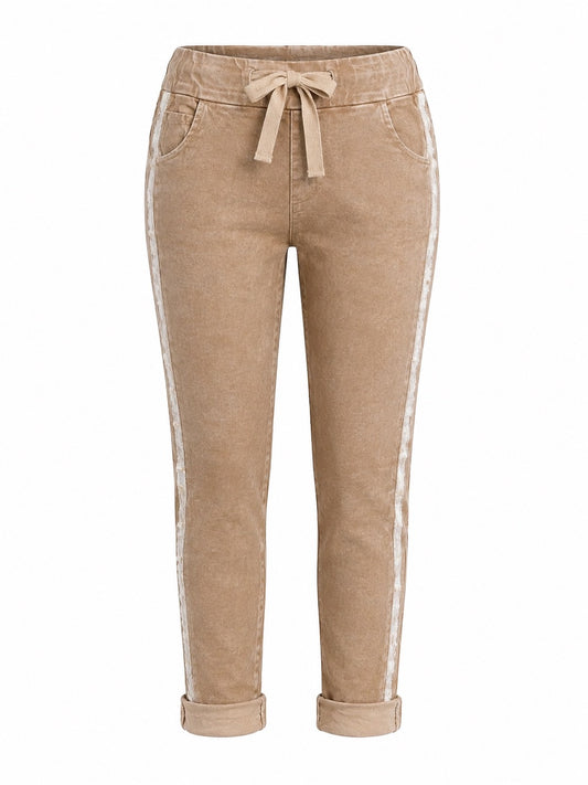 Anna Stretch Pant Camel