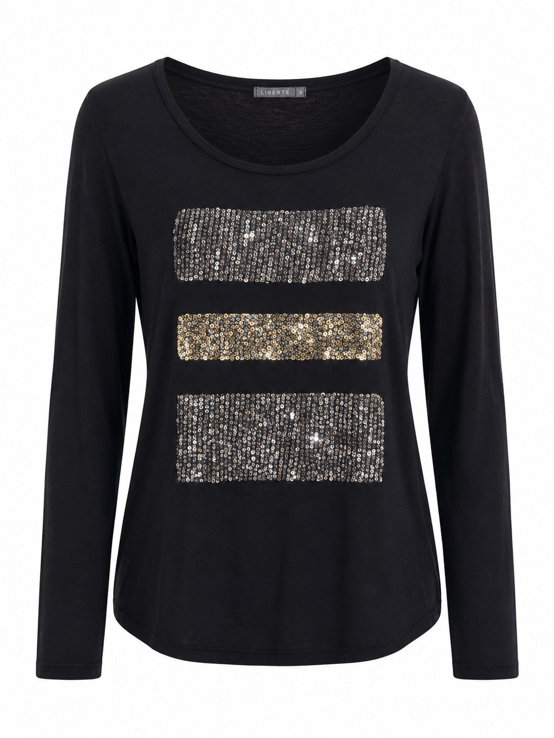 Gina Sequin Cotton Top