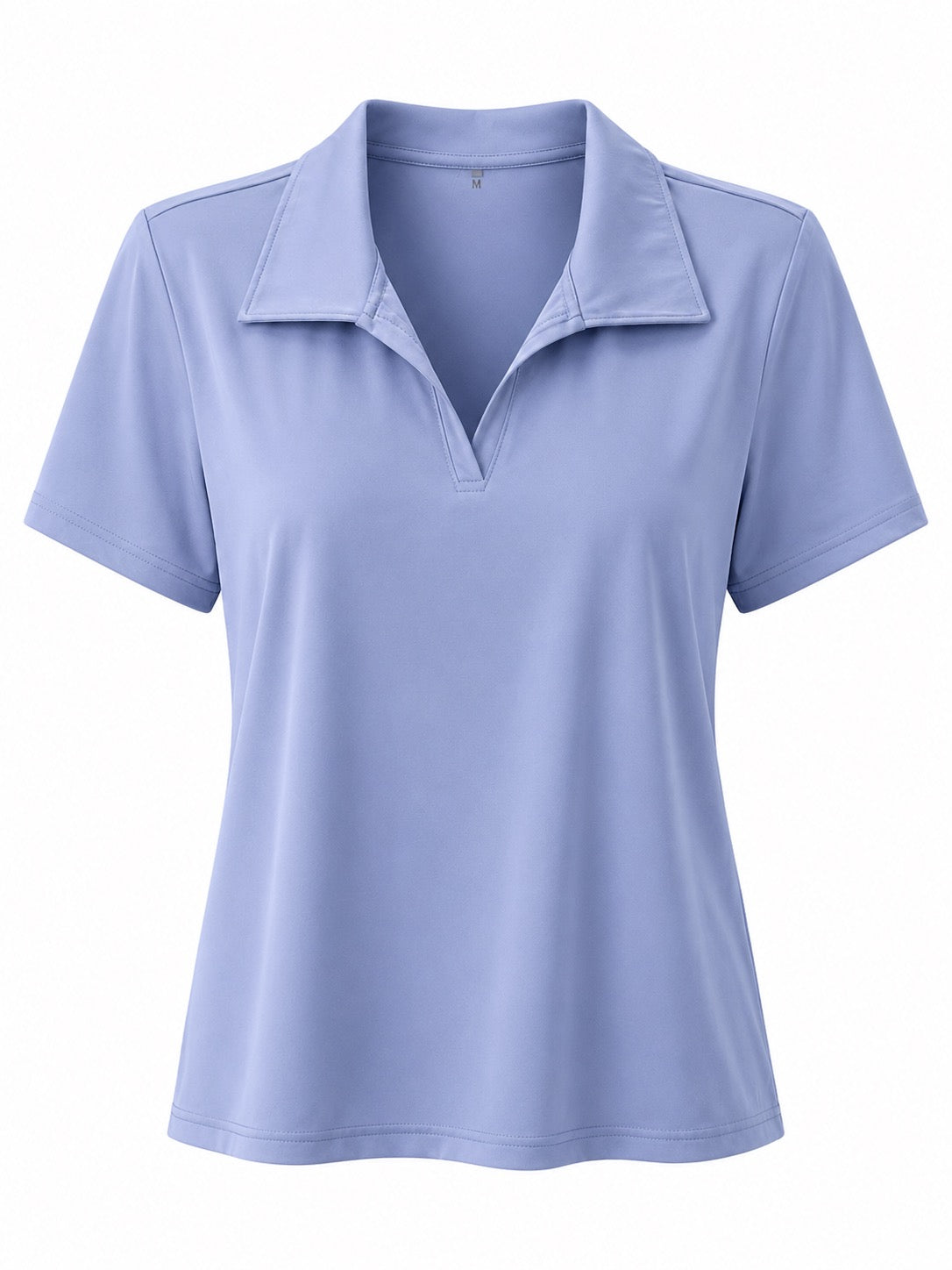Aaron Collared Top - Periwinkle