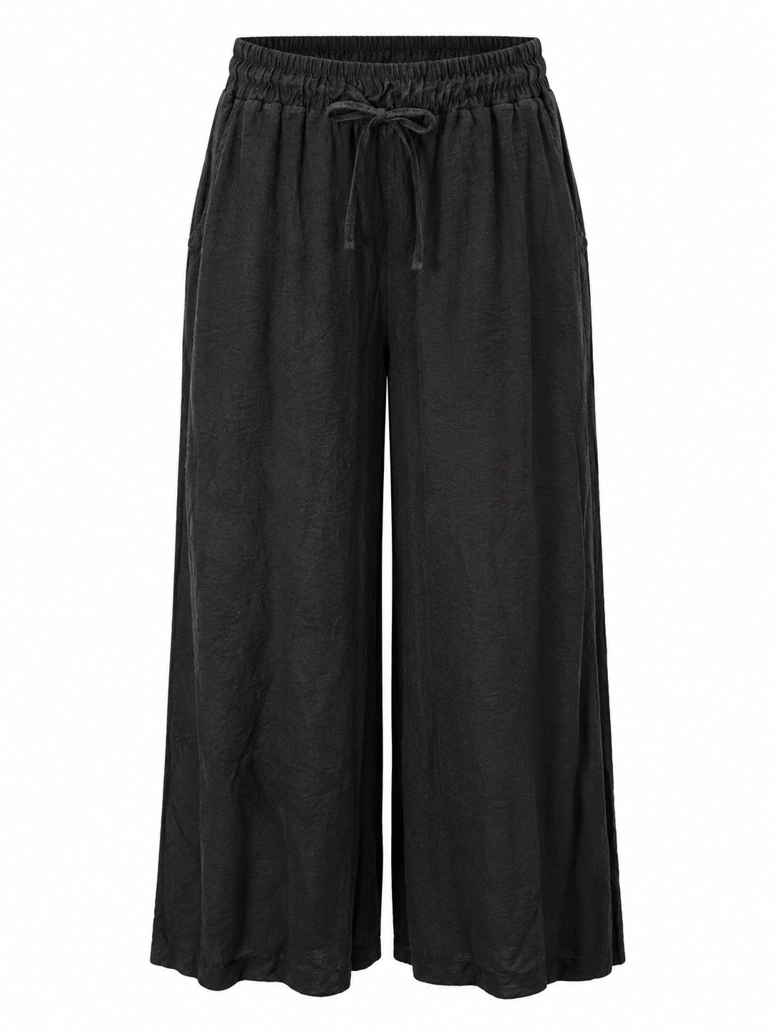 Noa Drawstring Wide-Leg Pants O/S