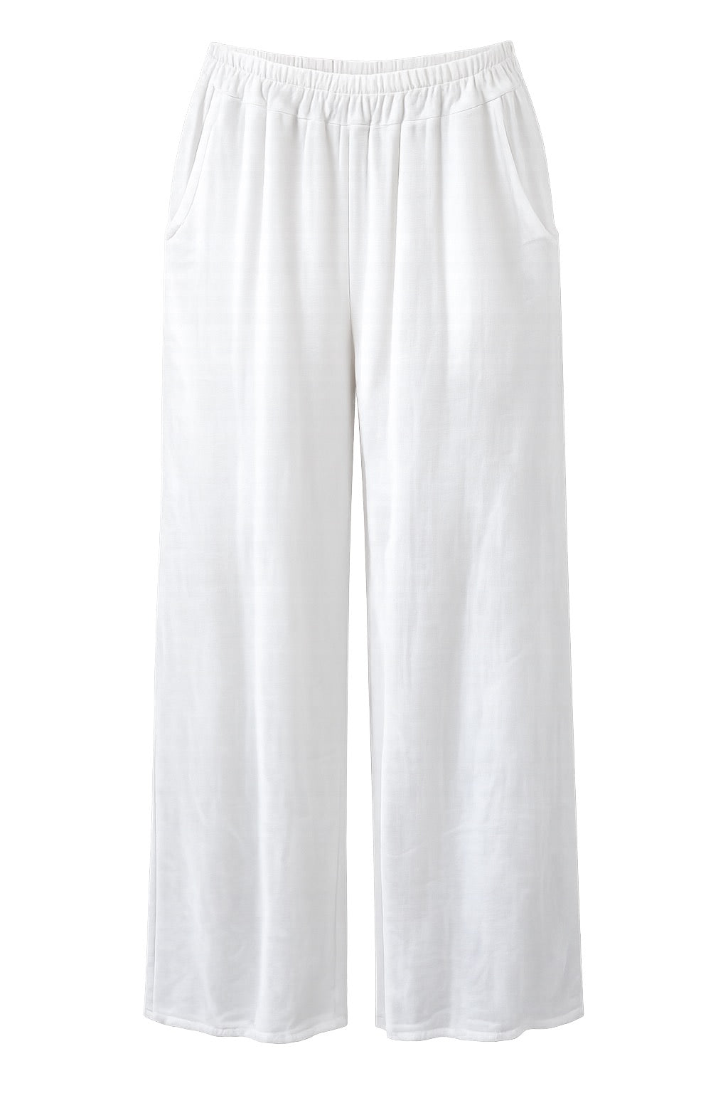 Angie Soft Knit Wide-Leg Pants O/S