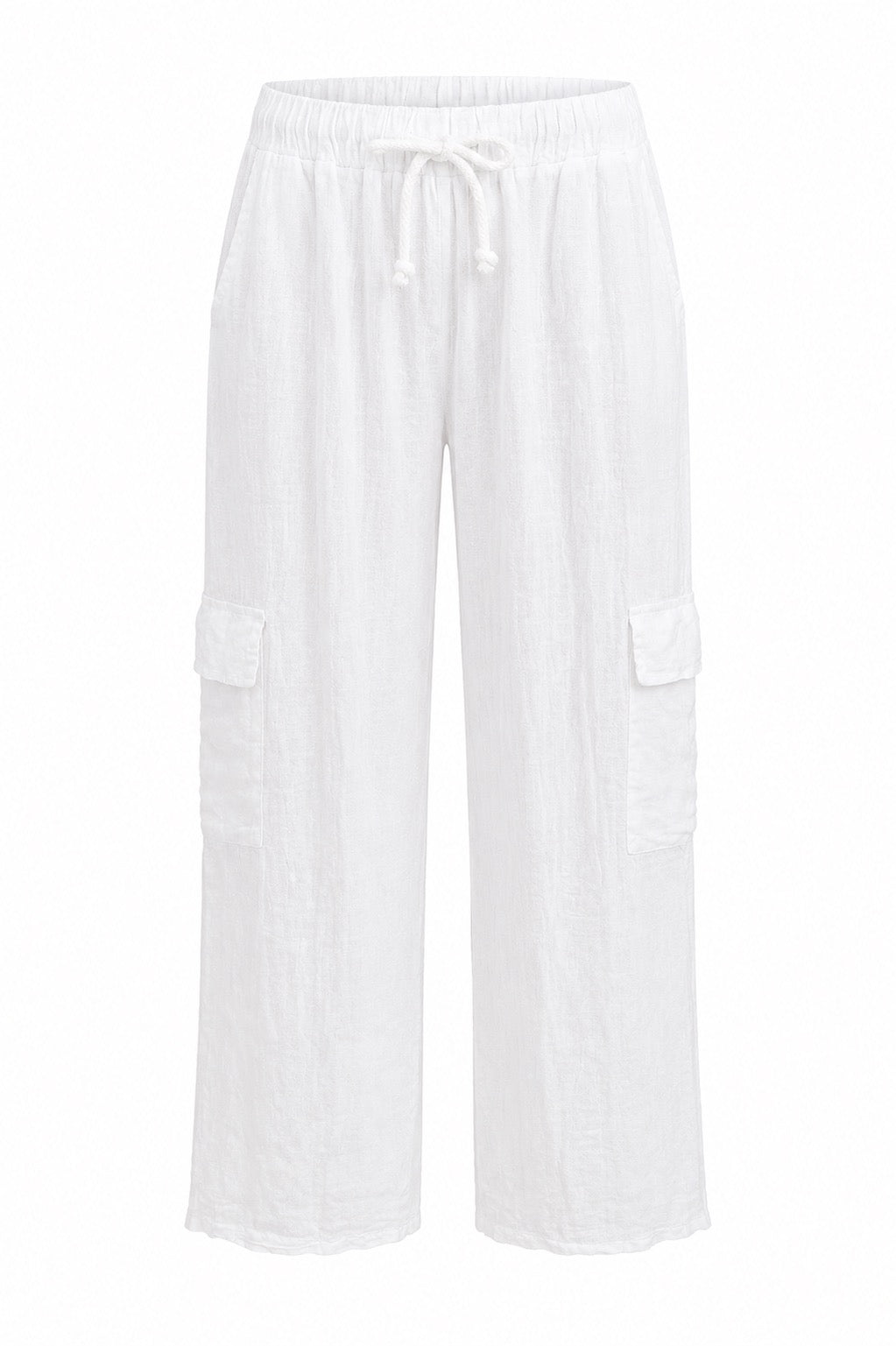 Frederica Gauze Pant White O/S