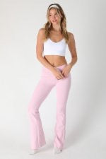Michelle Textured Open-knit Back Crop Top