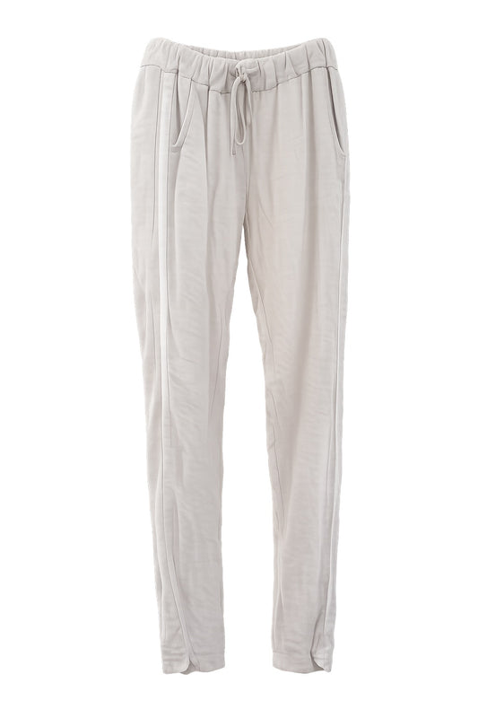 Anna Stretch Pant Beige Linen - Plus Size