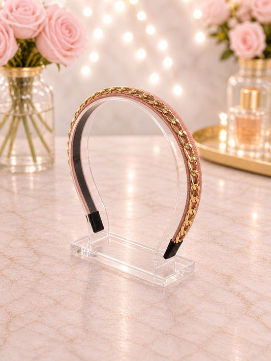 Gold Chain Headband