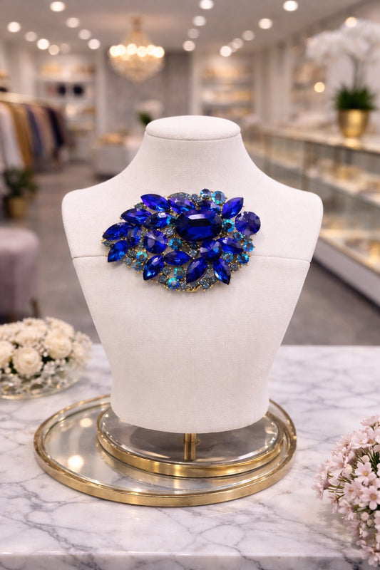 Blue Brooch