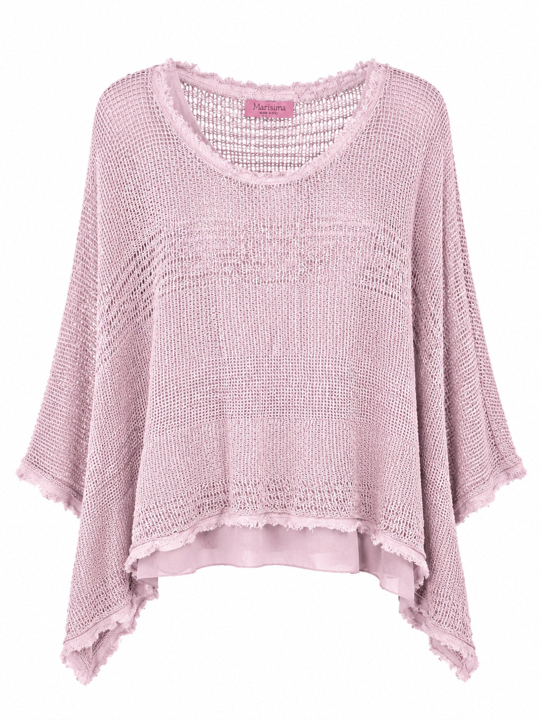 Sabina Knit top w/Cami - Blush O/S