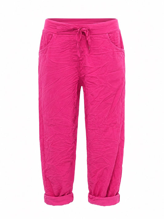 Anna Stretch Pant Fuchsia