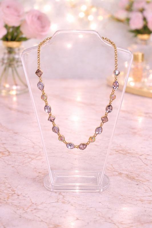 Purple AB Necklace