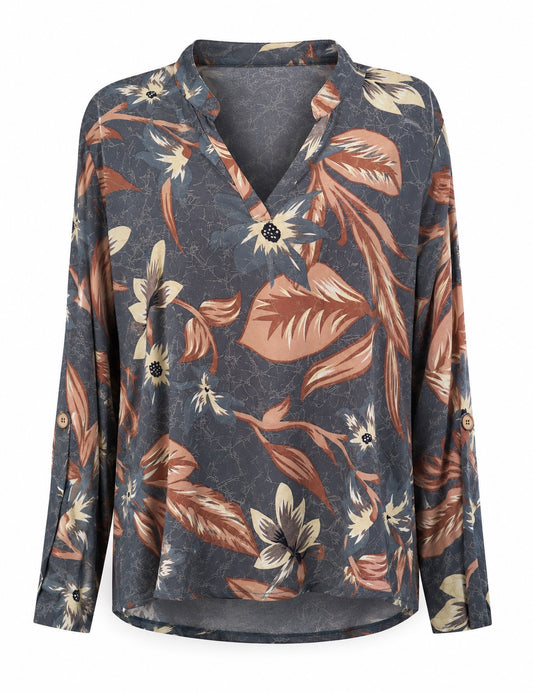 Marjorie Floral Print Blouse